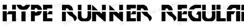 Hype Runner Regular字体转换